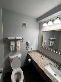 Super 8 by Wyndham Fort Worth Entertainment District - Bathroom