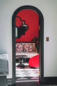 Goldient Boutique Hotel - Coin salon dans le hall