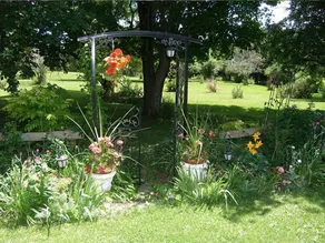 A Valley View Bed & Breakfast - Giardino