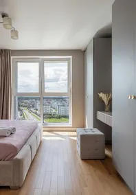 Stylish apartment with a river view - Værelse