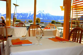 Hôtel Les Bains d'Ovronnaz - Restaurante