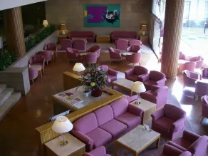 Akiu Resort Hotel Crescent - Coin salon dans le hall
