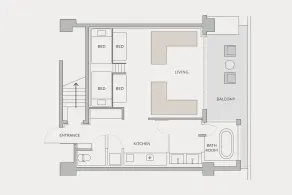 seven x seven Itoshima - Chambre