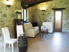 Villa Colle di Rocco - Coin salon dans le hall