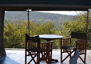 Mondjila Safari Camp - Terraza o patio