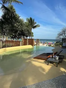 Pousada Casa Canoa - Pé na Areia & Alta Gastronomia - Piscina