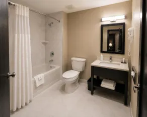 Super 8 by Wyndham Lexington Park/California Area - Banheiro