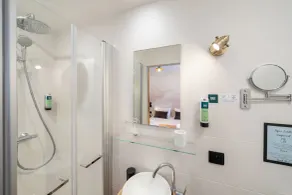 Logis Hotel de l'Artuby - Badezimmer