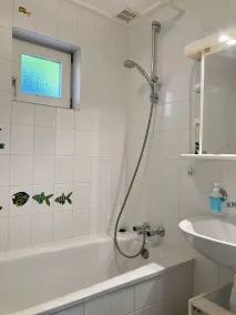 Maison de vacances Petra pour 4 personnes avec terrasse privée - Salle de bain