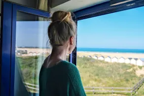 Hôtel & Spa - Thalazur Ouistreham - Ausblick vom Zimmer