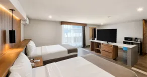 La Posada Hotel y Suites - Ausblick vom Zimmer