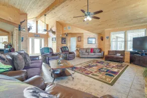 Fire Pit, Views: Lakefront Toledo Bend Retreat! - Interior