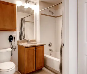Bluebird Suites near Newport Center - Badrum