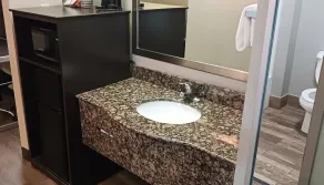 Red Roof Inn & Suites Jackson - Richland - Bathroom