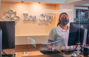 Eco City Hoteles - Recepción