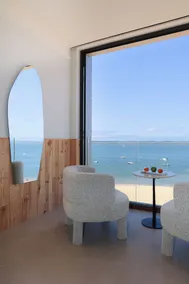 Hôtel Les Vagues - Vue de la chambre