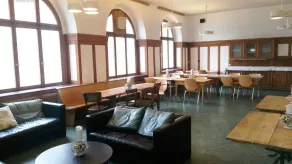 Zentrumhaus Davos  - Siddeområde i lobbyen