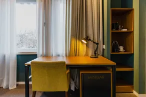 Hotel De Hallen - Vue de la chambre