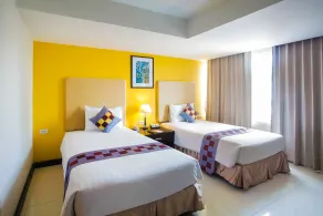 The Patra Hotel - Rama 9 - Ausblick vom Zimmer