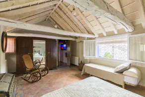 Ferienhaus mit Grill, Garten und Terrasse | Bergblick | Ideal für Homeoffice - Ausblick vom Zimmer