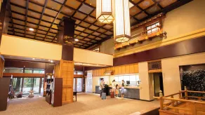 Ooedo Onsen Monogatari Yamashiro Saichoraku - Réception