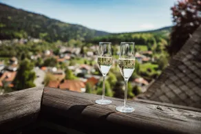 Wellnesshotel Hofbräuhaus - Vue de la chambre