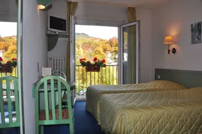 Logis Hôtel - Restaurant Aux Bruyères - Værelse