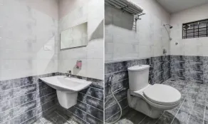 Treebo Sahara Suites 750 M From St Johns Medical College And Hospital - Bathroom