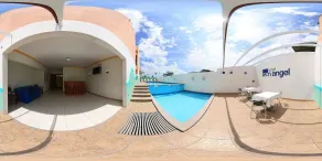 Hotel San Angel Cerca Del Acuario - Piscine