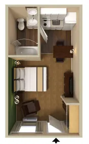 Extended Stay America Suites - Portland - Beaverton - Chambre