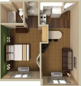 Extended Stay America Suites - Phoenix - Midtown - Room