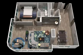 Marriott Executive Apartments Johannesburg, Melrose Arch - Habitación