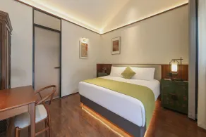 Jingshan Garden Courtyard Hotel Beijing Forbidden City Newly renovated Tianmen Wangfujing Gardenhutong BejjingCourtyard - Værelse