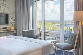 Perle Suiten - Vue de la chambre