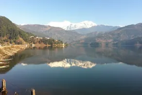 Grand Hotel Begnas - Blick auf die Berge
