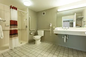 Red Roof Inn & Suites DeKalb - Bathroom