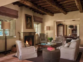 Castiglion del Bosco, A Rosewood Hotel - Coin salon dans le hall