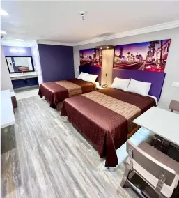 Paradise Inn-Montebello,Los Angeles - Chambre