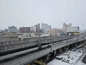 APA Hotel Toyama Ekimae - Vue de la chambre