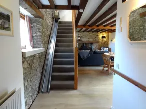 Whitcombe Cottage - Living room