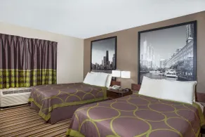 Super 8 by Wyndham Chicago/Rosemont/O'Hare/SE - Chambre