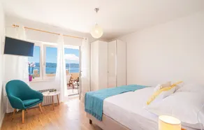 Amazing Apartment In Dugi Rat With House Sea View - Room