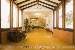 Pousada Ouro de Minas - Entrada interior