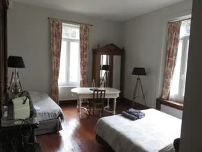 Chateau de Bonnevaux - Ausblick vom Zimmer