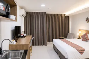 Christella Hotel Laemchabang - Ausblick vom Zimmer