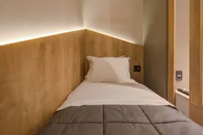 Fast Sleep Suites by Slaviero Hoteis - Hotel dentro do Aeroporto de Guarulhos - Terminal 2 - desembarque oeste - Camera