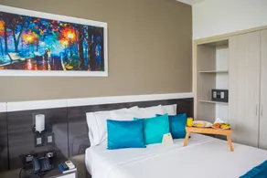 Varanasi Hotel Boutique Aeropuerto - Chambre
