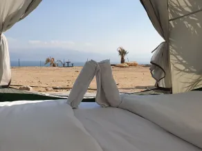 Badolina Ein Gedi Glamping - View from room