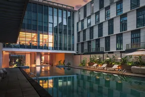 Intercity Hotel Zhuhai Hengqin Tianmu River - Piscine