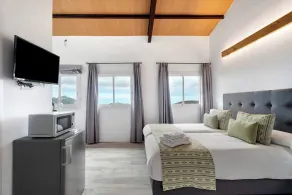Appartement de vacances 'Casa Lomo El Aire Aceviño' avec vue sur la mer, piscine partagée et Wi-Fi - Chambre